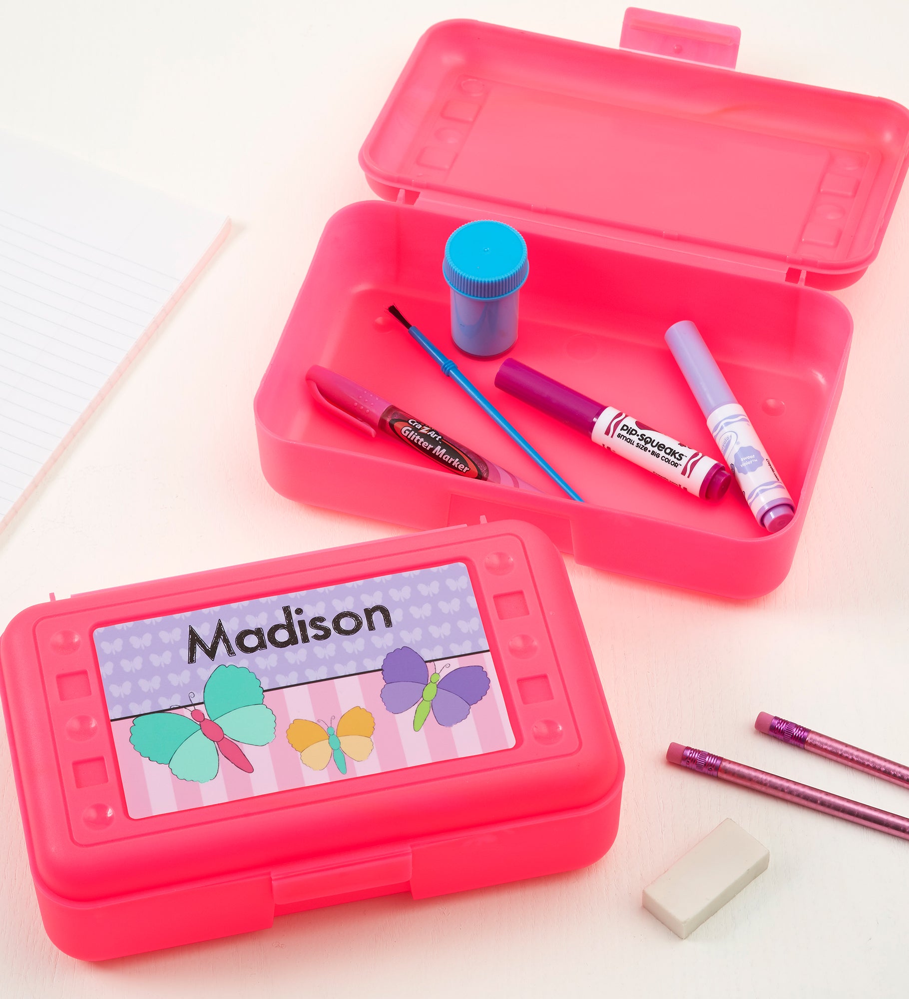 Just For Her Personalized Pencil Box